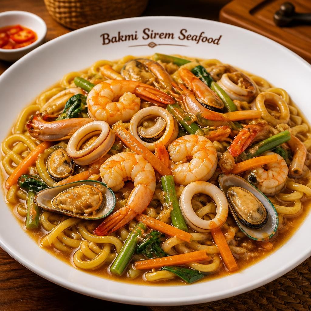 Bakmi Golek Bakmi Sirem Seafood